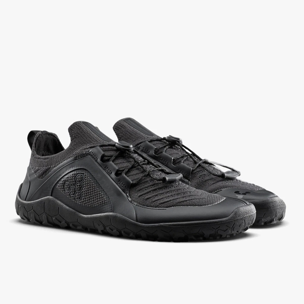 Vivo barefoot Primus Trail Knit FG Womens in Obsidian 8